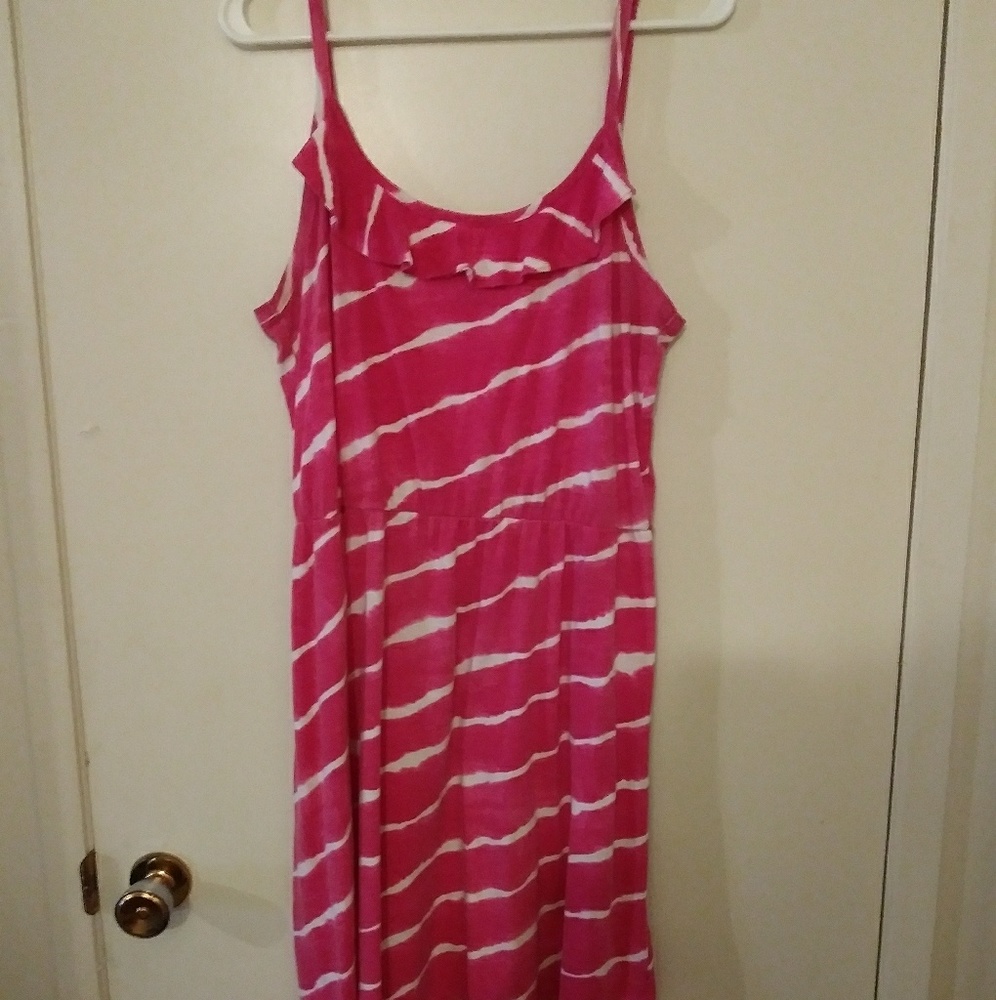Pink Stripe Fade Glory Dress
